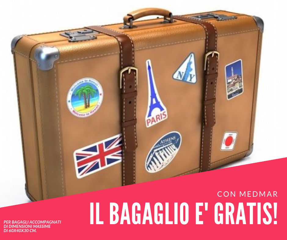 ANCHE QUEST'ANNO BAGAGLIO GRATIS !